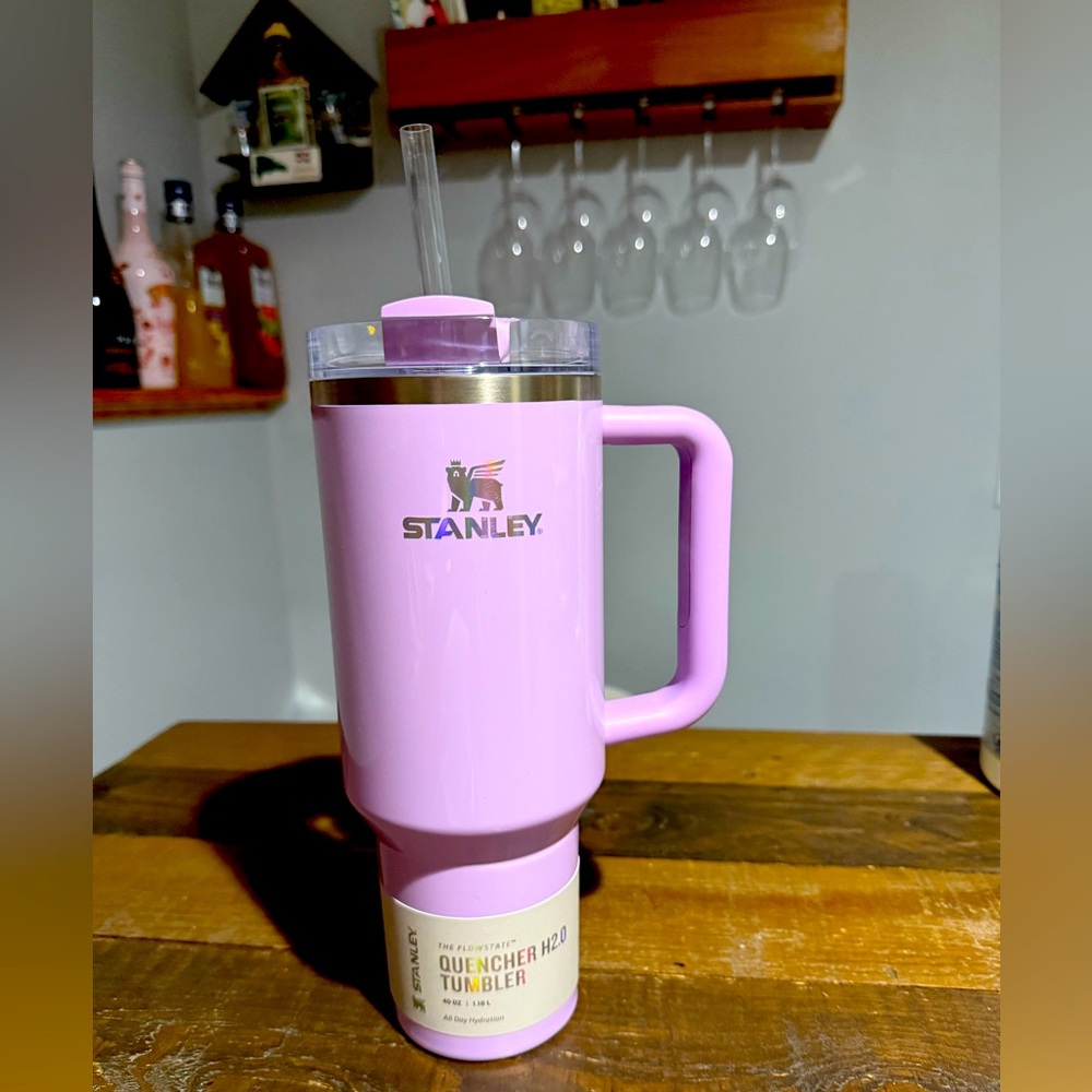 Purple Stanley 40 oz Tumbler